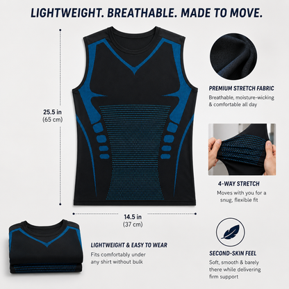 FlexCore Compression Tank │ Men’s Compression Sleeveless Tank